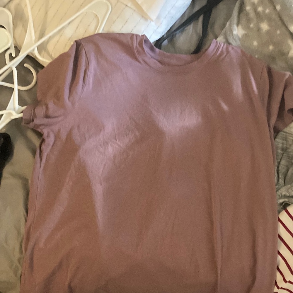 Simple purple shirt